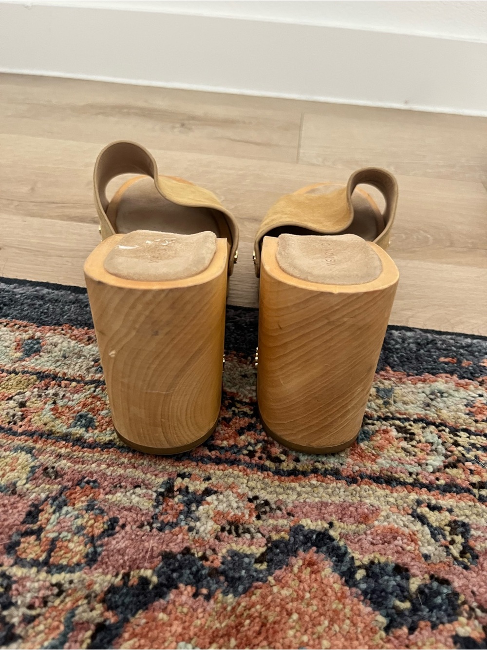 Veronica Beard Hannalee Platform Sandals in Desert Suede - Picture 5 of 10